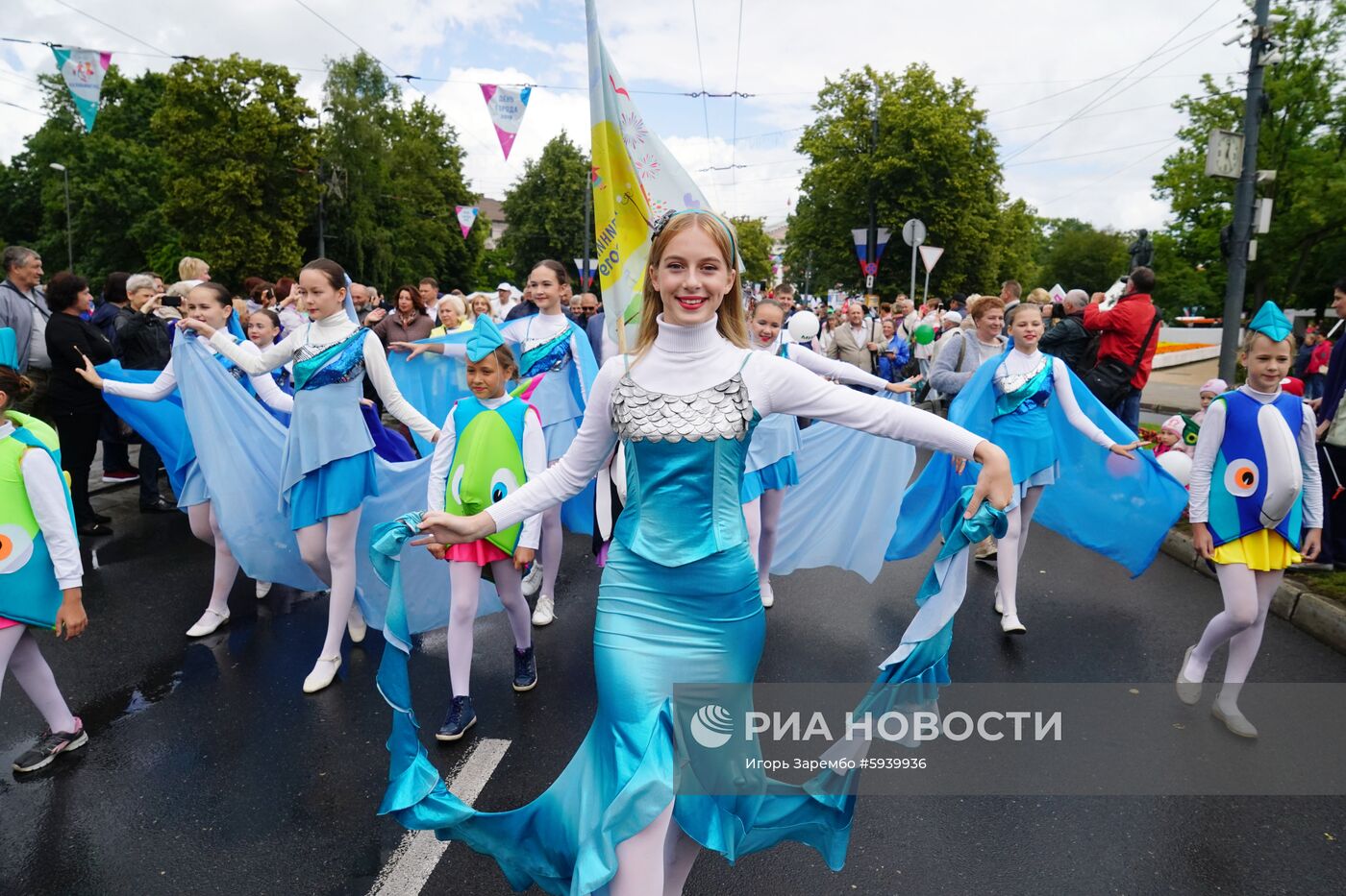 Празднование Дня города в Калининграде