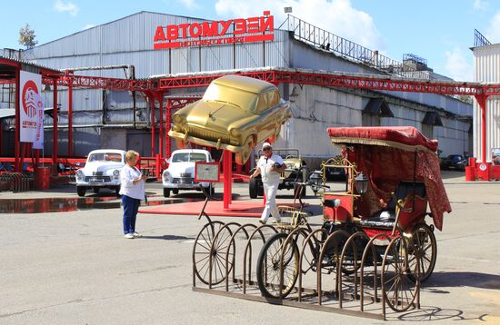 Открытие самого большого в России автомузея