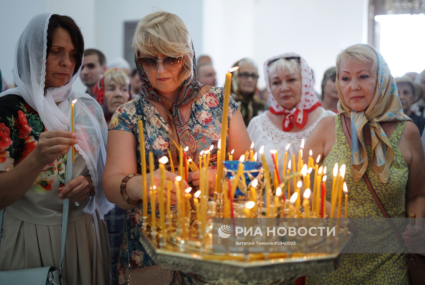 Храм святых Петра и Февронии открылся в Новороссийске