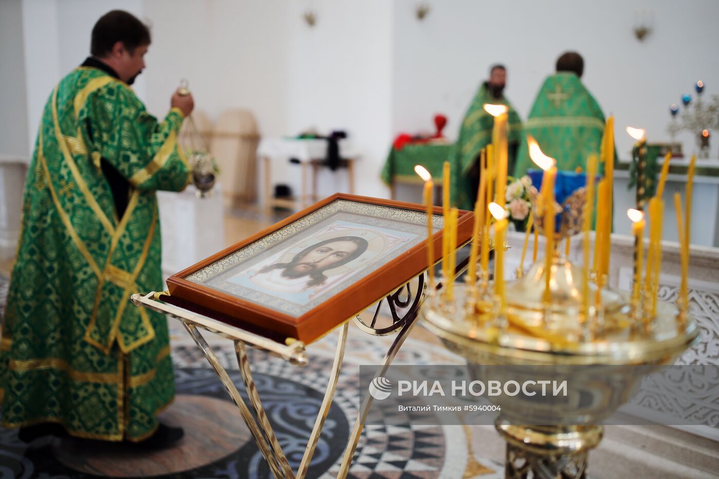 Храм святых Петра и Февронии открылся в Новороссийске