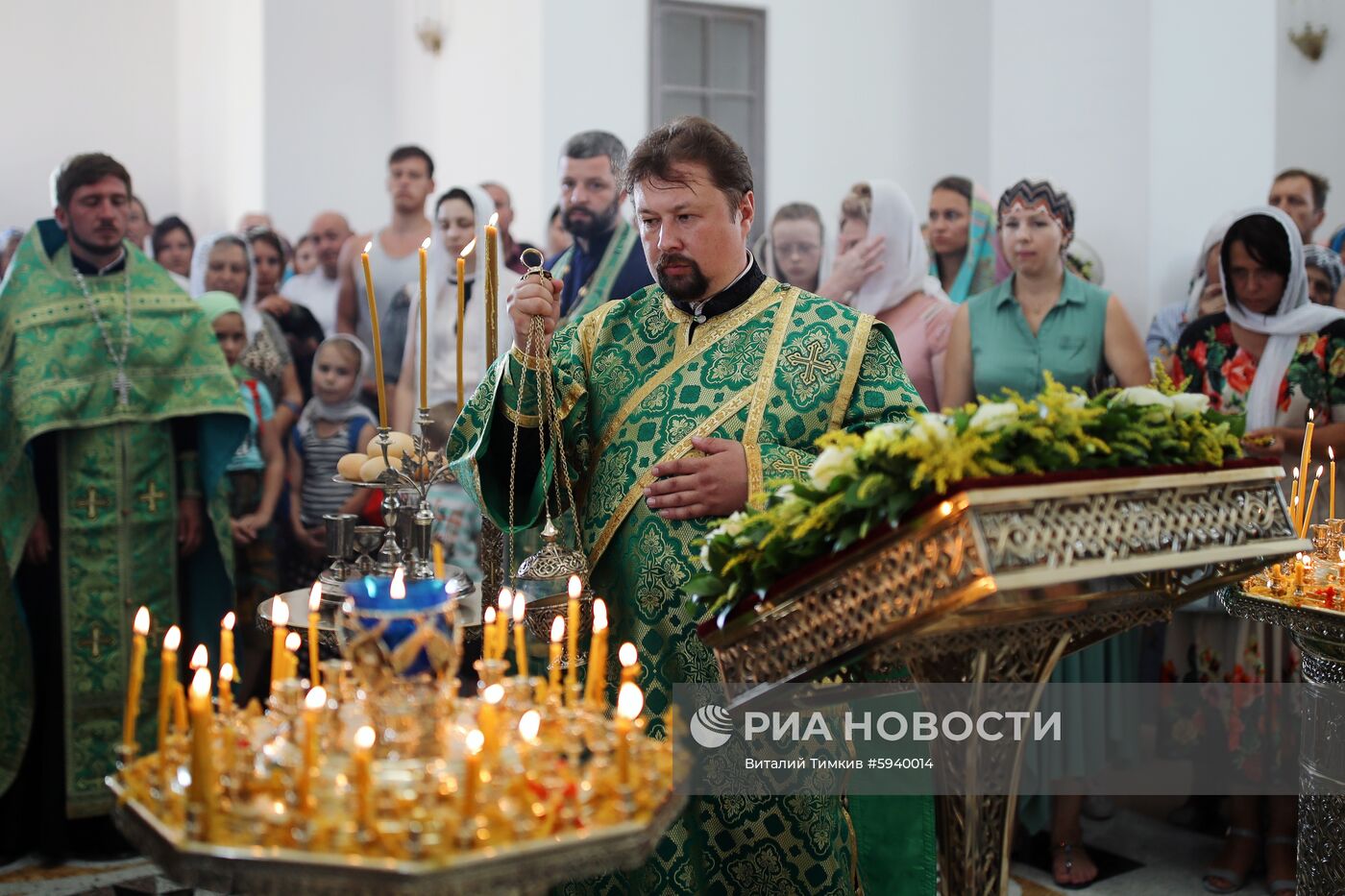 Храм святых Петра и Февронии открылся в Новороссийске