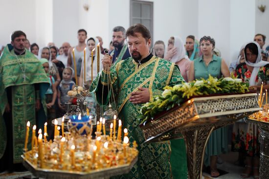 Храм святых Петра и Февронии открылся в Новороссийске