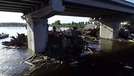 Ликвидация последствий подтопления в Иркутской области