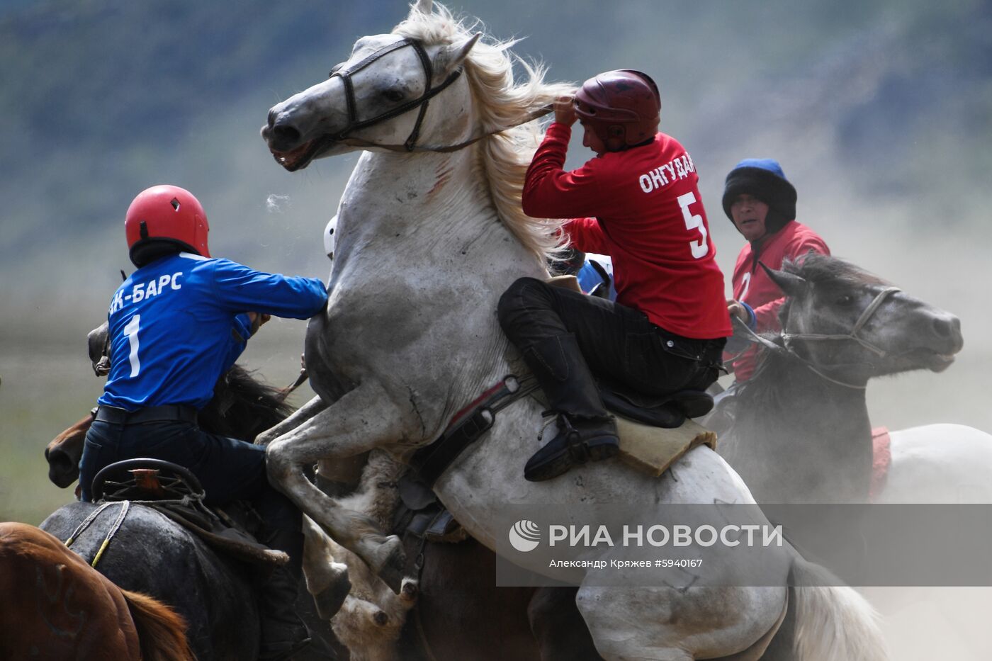 Чемпионат Республики Алтай по национальной игре кок-бору