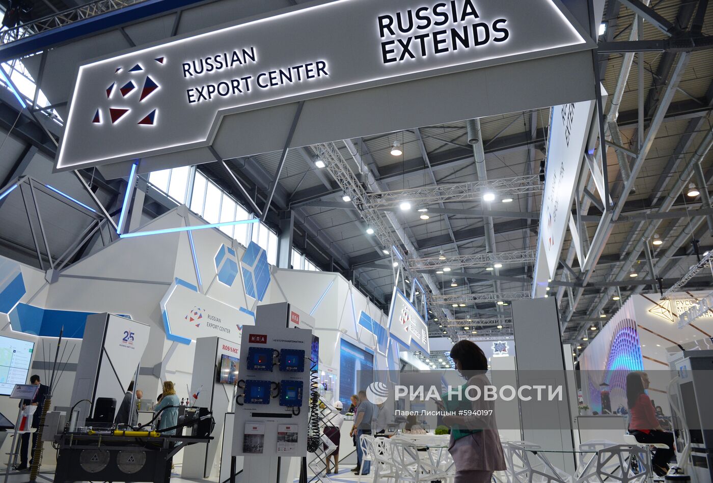 Открытие международной выставки "ИННОПРОМ-2019"