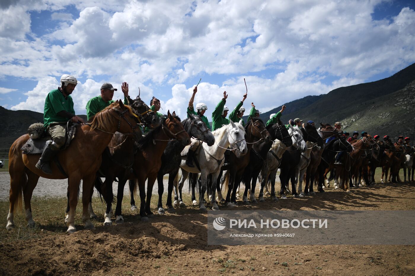 Чемпионат Республики Алтай по национальной игре кок-бору