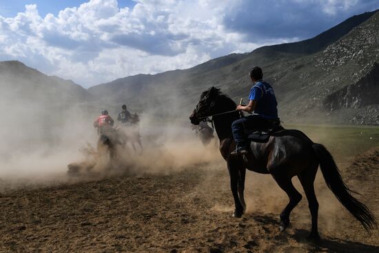 Чемпионат Республики Алтай по национальной игре кок-бору