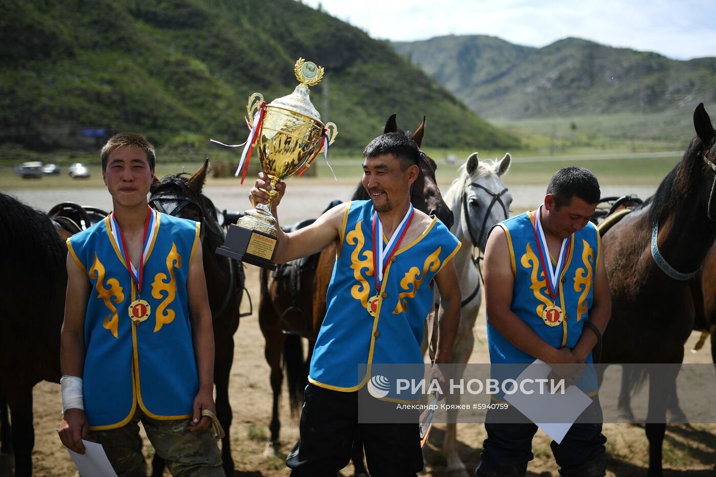 Чемпионат Республики Алтай по национальной игре кок-бору