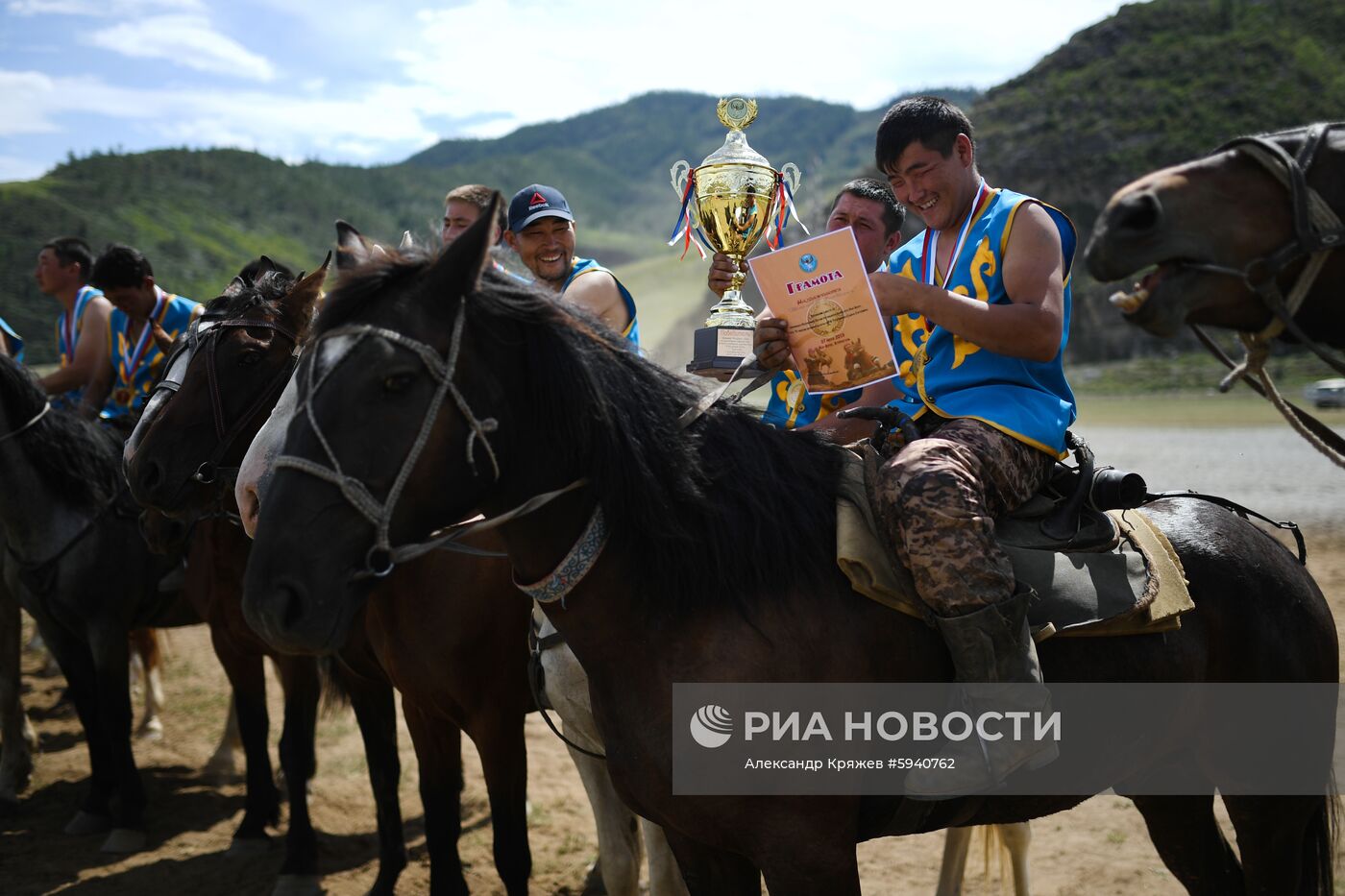 Чемпионат Республики Алтай по национальной игре кок-бору