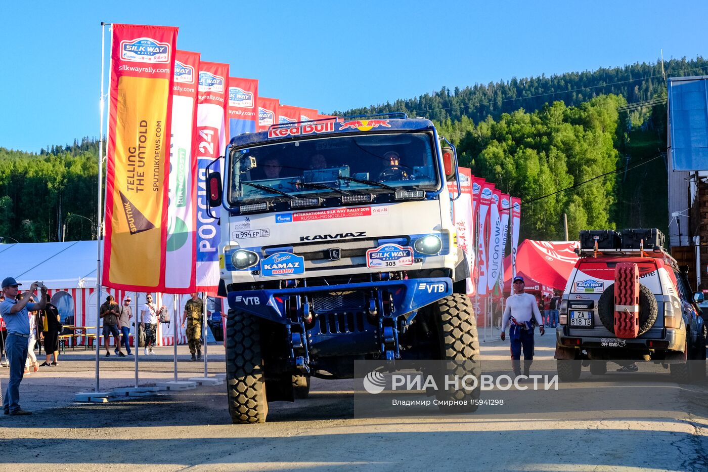 Автоспорт. Ралли "Шелковый путь - 2019". Иркутская область