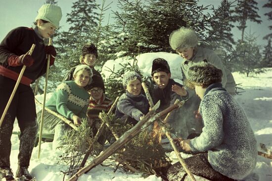 Воскресный отдых жителей Перми