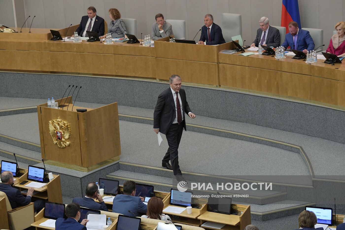Пленарное заседание Госдумы РФ