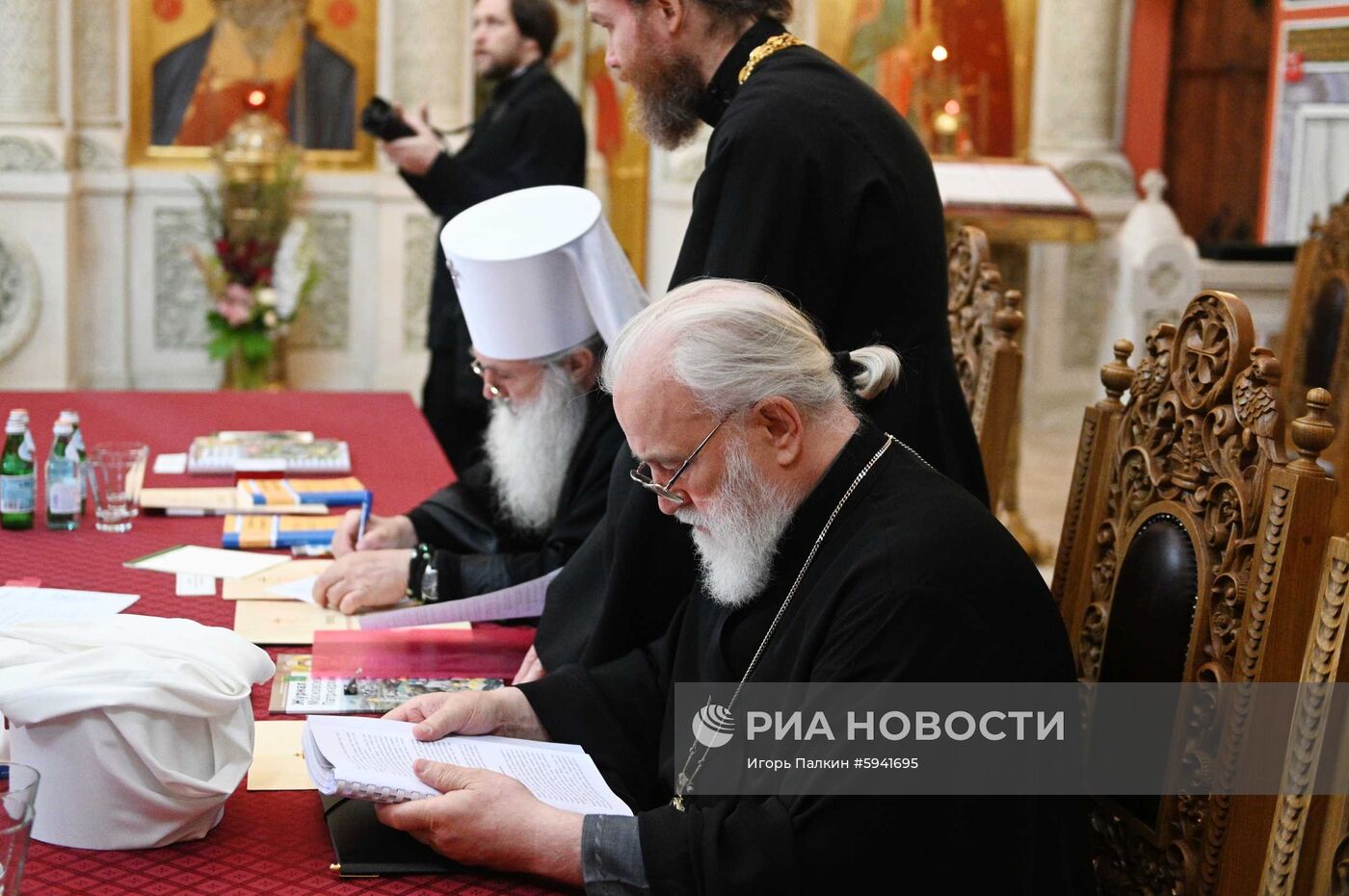 Заседание Священного Синода РПЦ