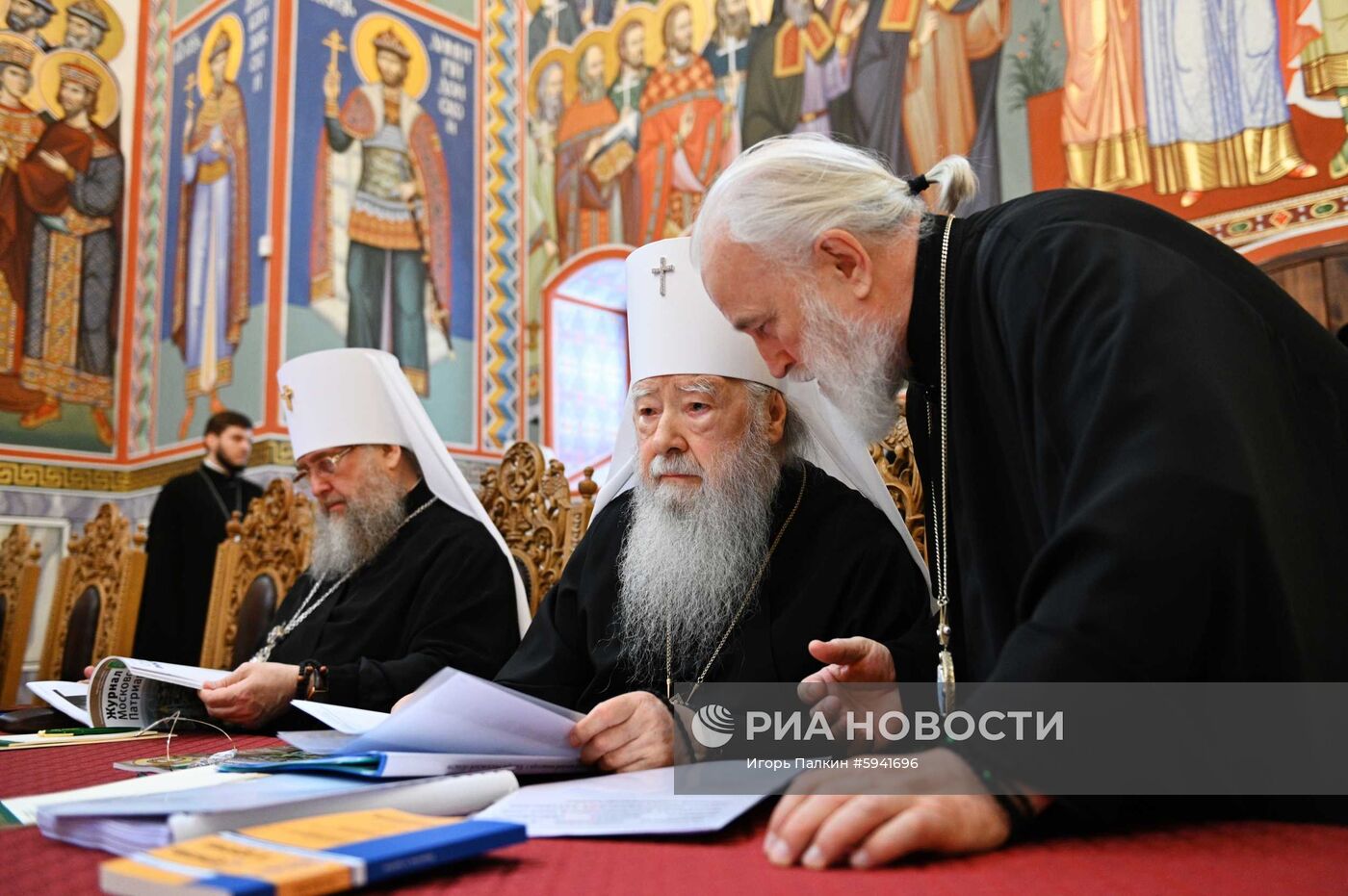 Заседание Священного Синода РПЦ