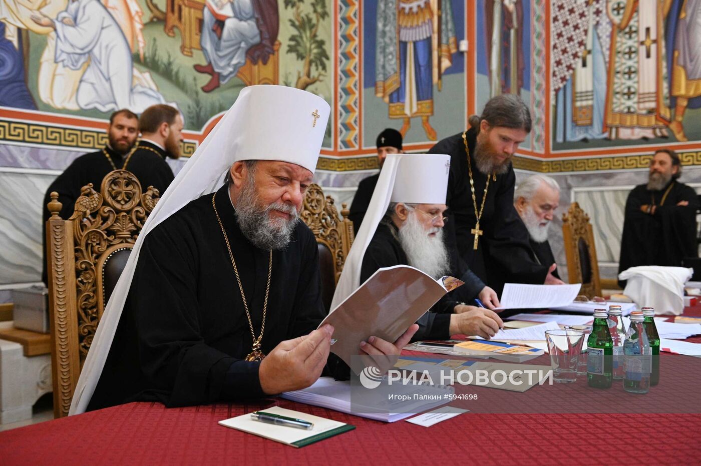 Заседание Священного Синода РПЦ