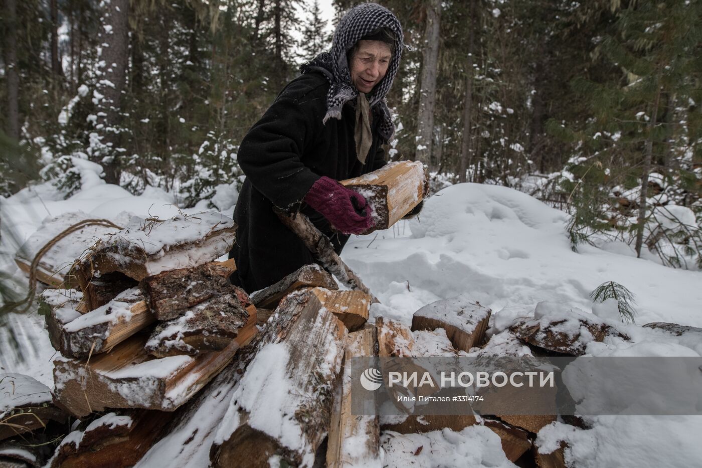 Саянской тайге отшельнице Агафье Лыковой