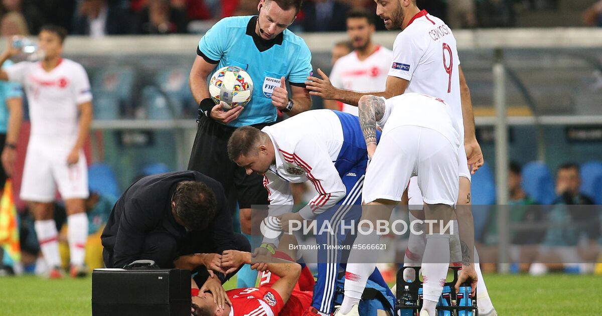 Футбол. Лига наций УЕФА. Матч Россия - Турция | РИА Новости Медиабанк