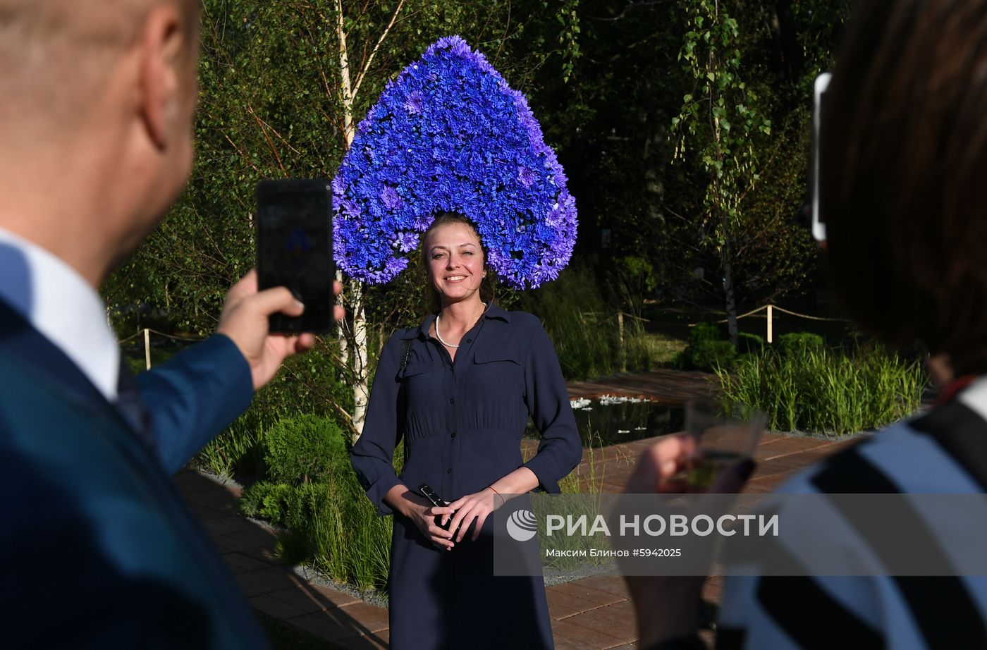 Гала-открытие фестиваля садов и цветов Moscow Flower Show
