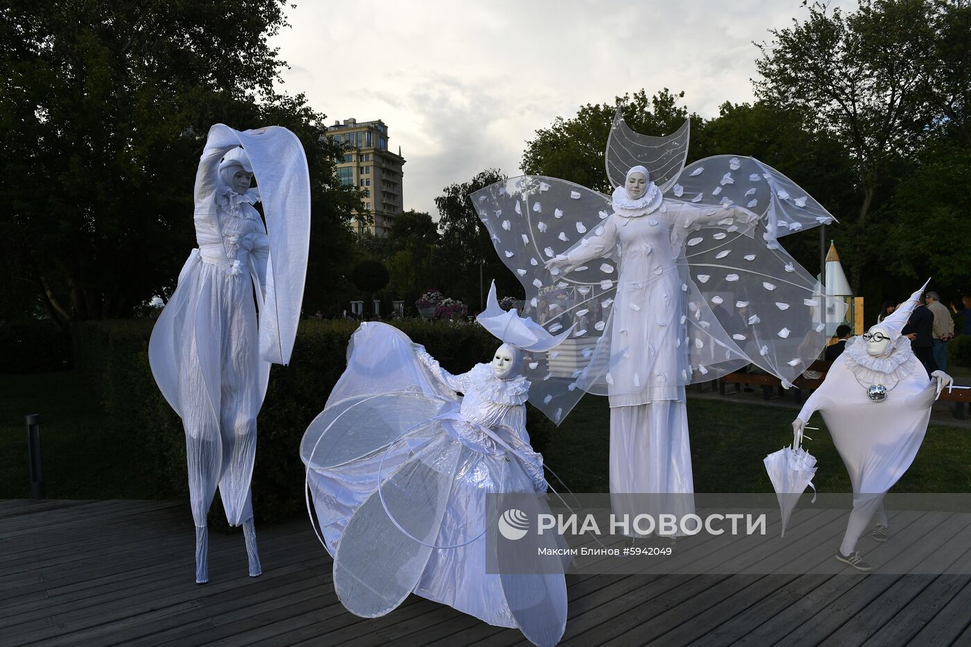 Гала-открытие фестиваля садов и цветов Moscow Flower Show