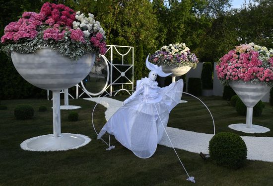 Гала-открытие фестиваля садов и цветов Moscow Flower Show