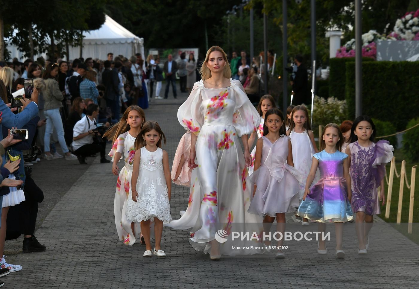 Гала-открытие фестиваля садов и цветов Moscow Flower Show