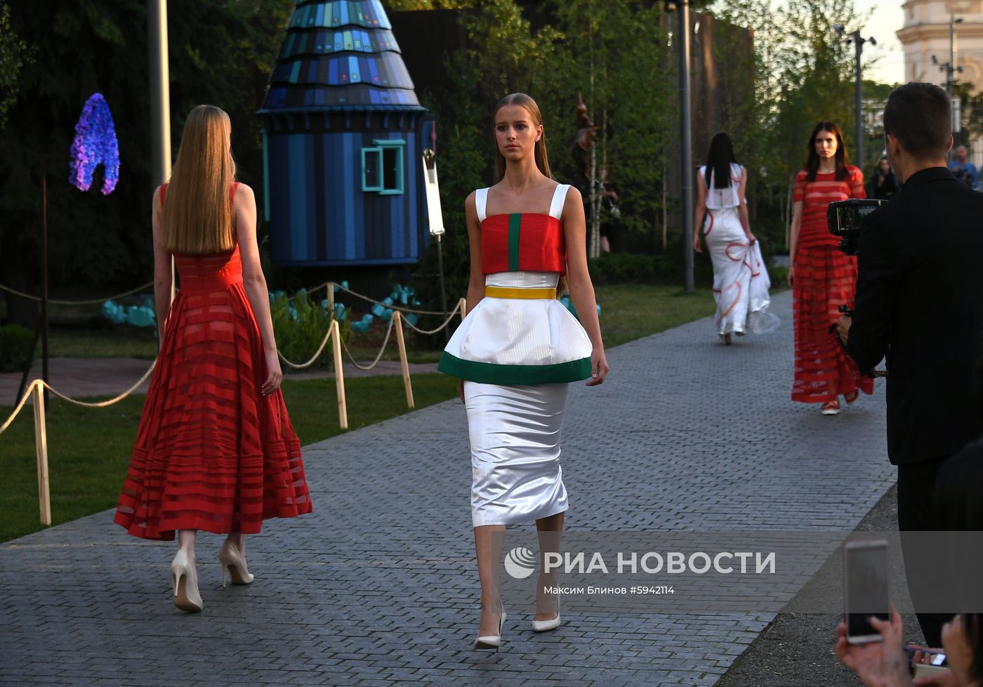 Гала-открытие фестиваля садов и цветов Moscow Flower Show
