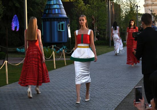 Гала-открытие фестиваля садов и цветов Moscow Flower Show