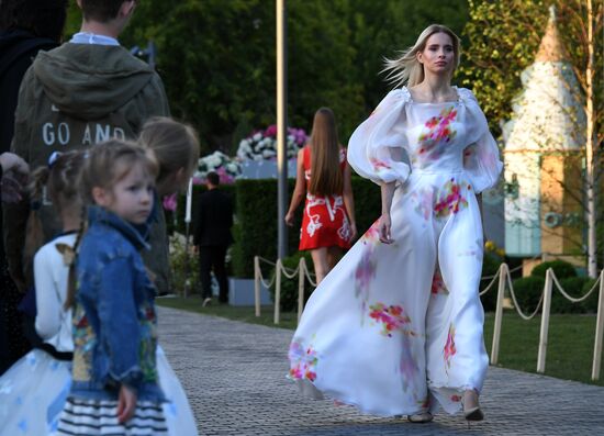 Гала-открытие фестиваля садов и цветов Moscow Flower Show