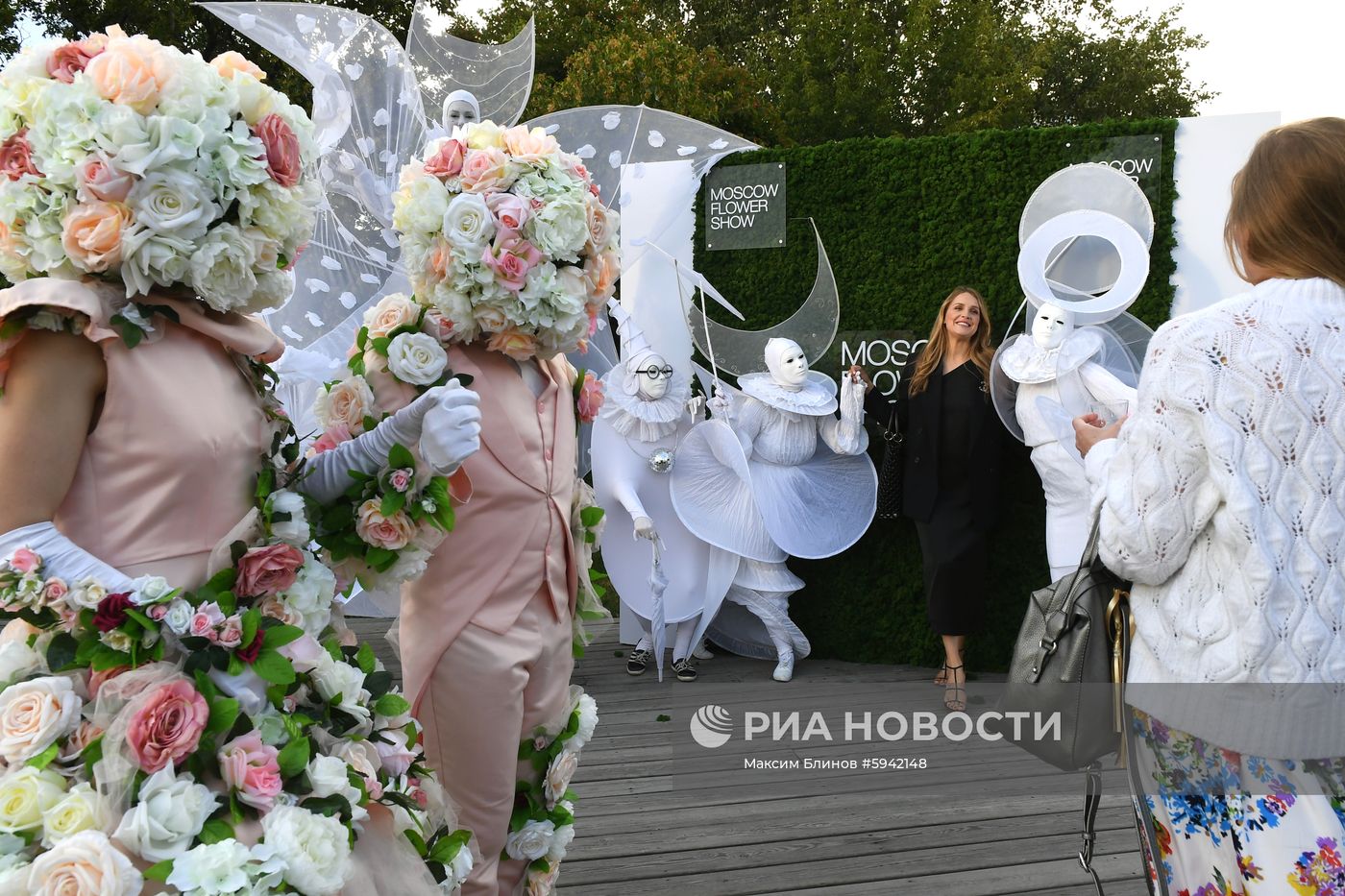 Гала-открытие фестиваля садов и цветов Moscow Flower Show