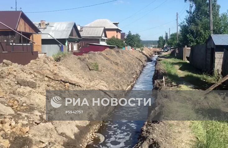 Аварийно-восстановительные работы г. Тулун Иркутской области