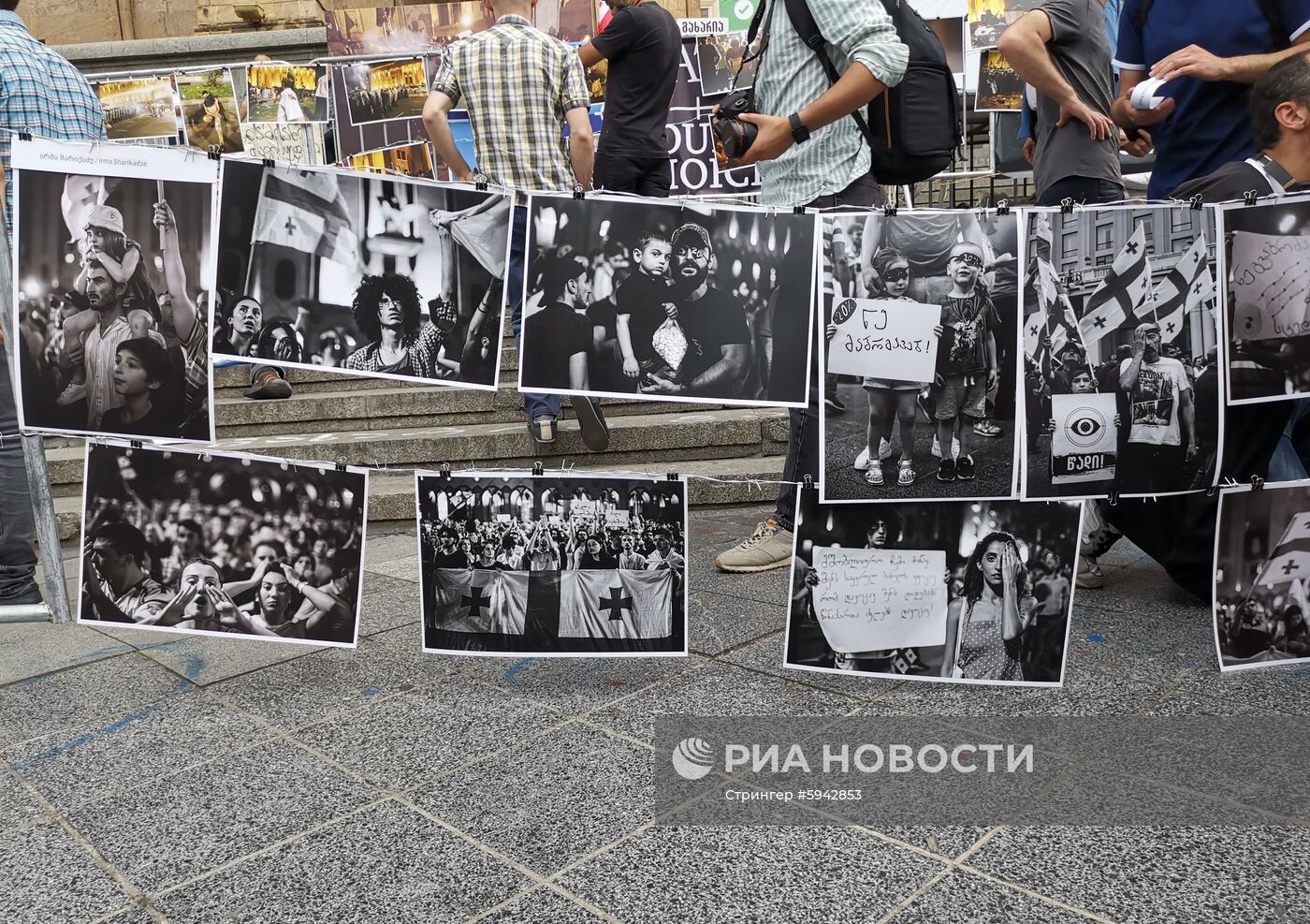 Акции протеста в Грузии