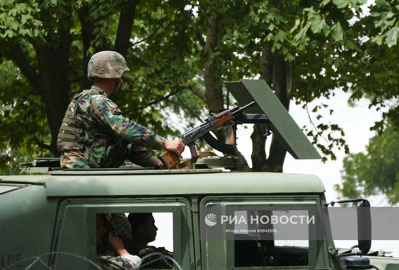 Военнослужащий на полигоне во время международных учений Sea Breeze - 2019 в Одессе. Место: Украина, Одесса. Автор: Игорь Маслов/РИА Новости. Международные учения Sea Breeze - 2019 в Одессе