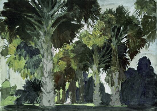 Картина А.Кравченко "На Цейлоне"