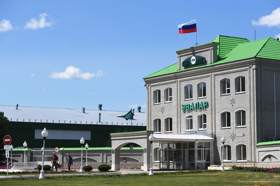 Открытие фармацевтического завода компании "Эвалар" в Бийске