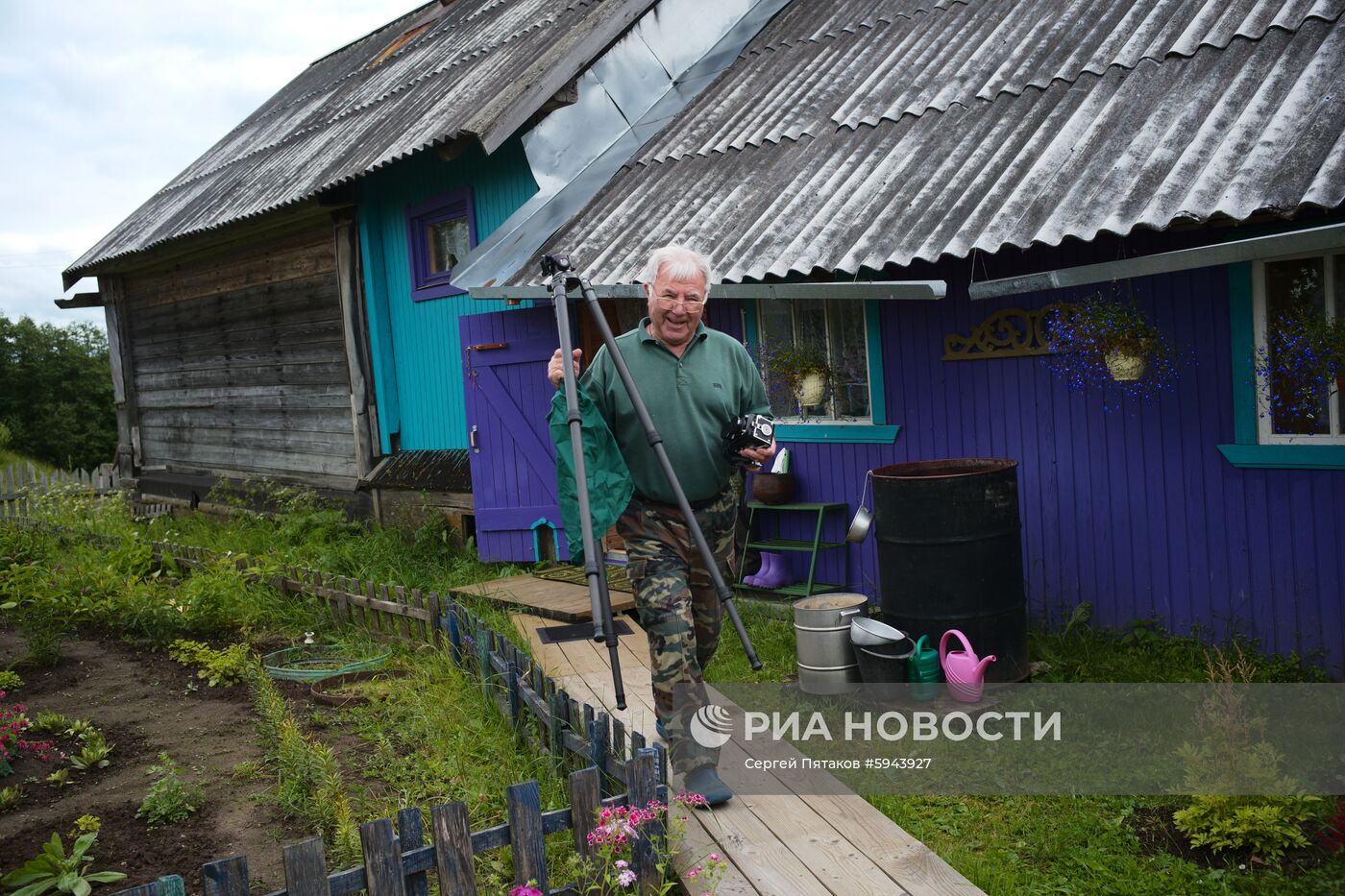 Один из старейших фотокорреспондентов России П. Кривцов