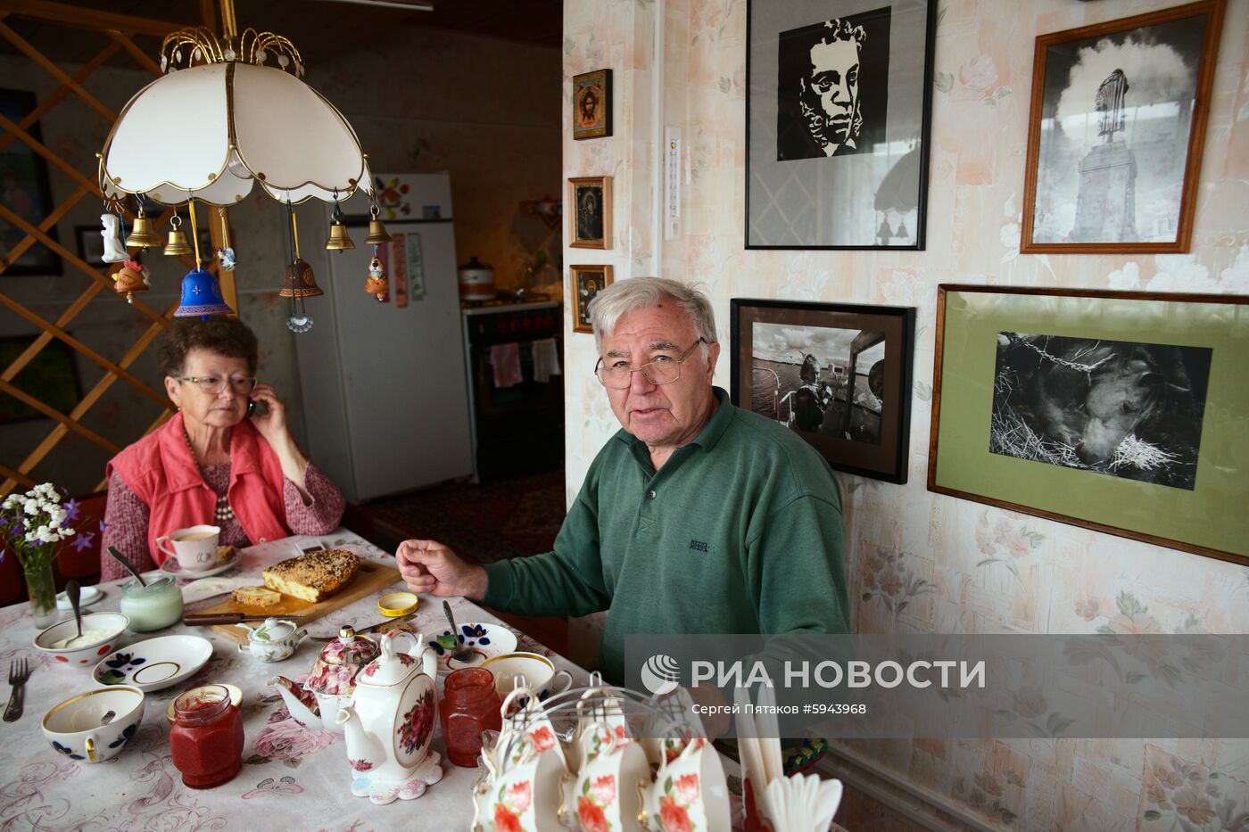 Один из старейших фотокорреспондентов России П. Кривцов