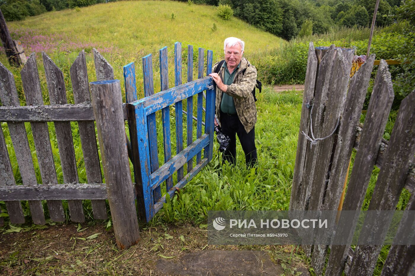 Один из старейших фотокорреспондентов России П. Кривцов