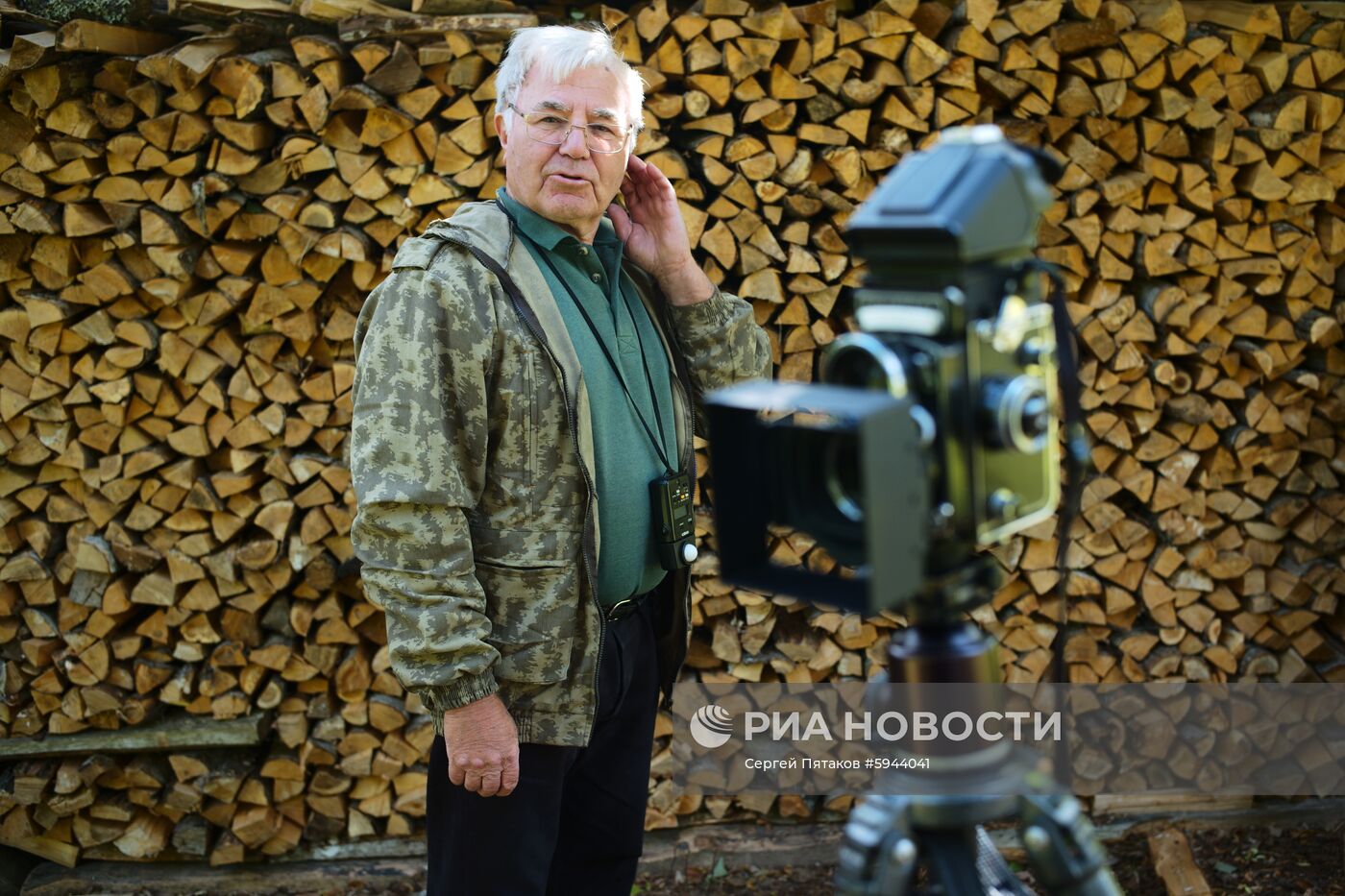 Один из старейших фотокорреспондентов России П. Кривцов