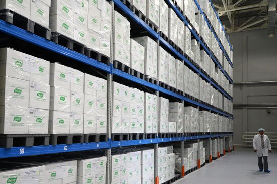 Открытие фармацевтического завода компании "Эвалар" в Бийске