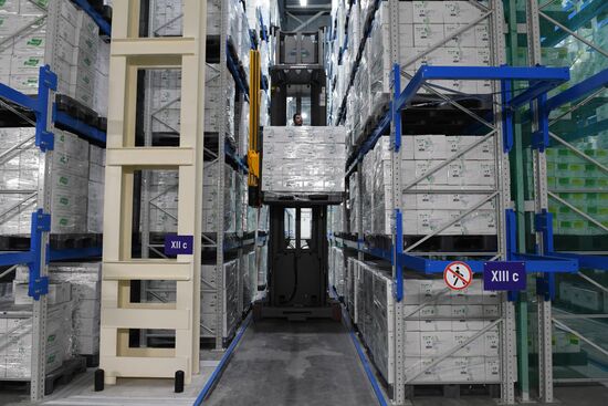 Открытие фармацевтического завода компании "Эвалар" в Бийске