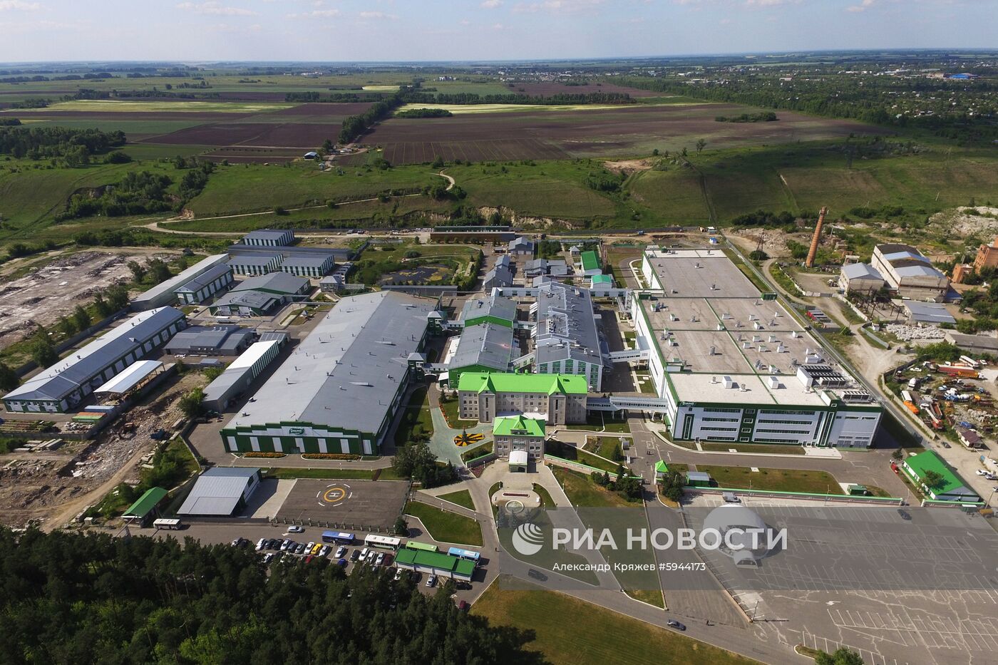 Открытие фармацевтического завода компании "Эвалар" в Бийске