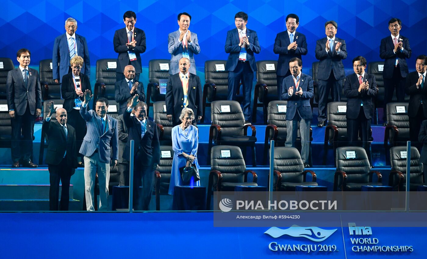 Церемония открытия чемпионата мира FINA 2019