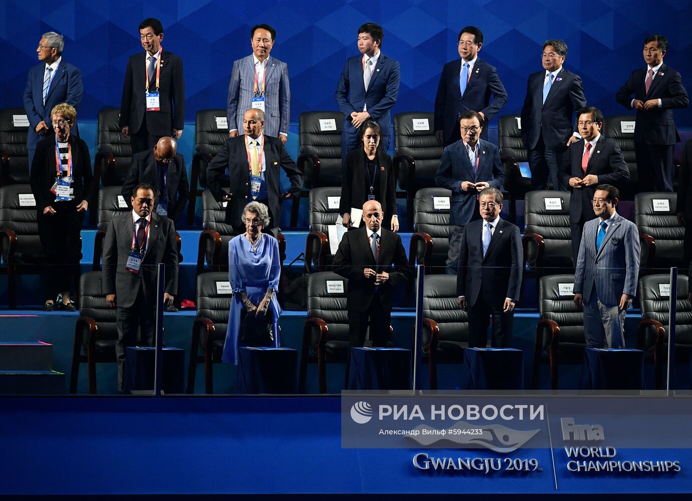 Церемония открытия чемпионата мира FINA 2019