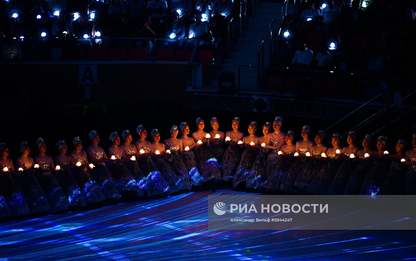 Церемония открытия чемпионата мира FINA 2019