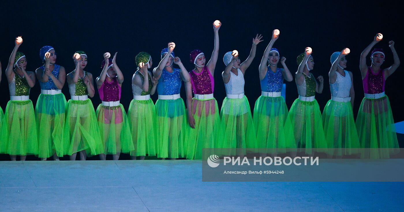 Церемония открытия чемпионата мира FINA 2019