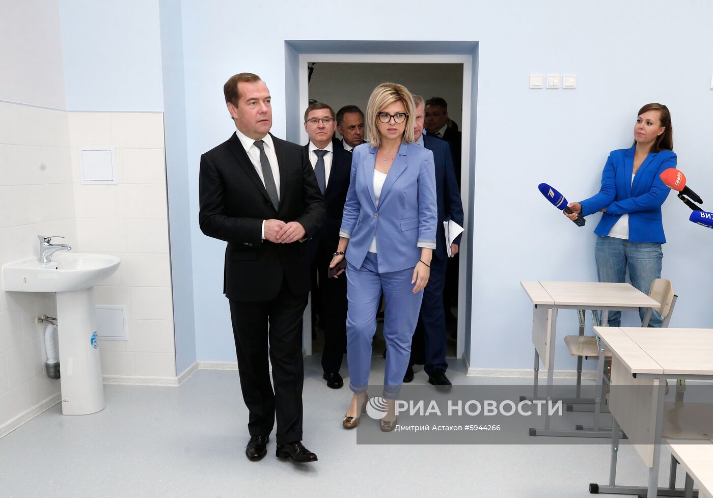 Рабочая поездка премьер-министра РФ Д. Медведева в Ставрополь