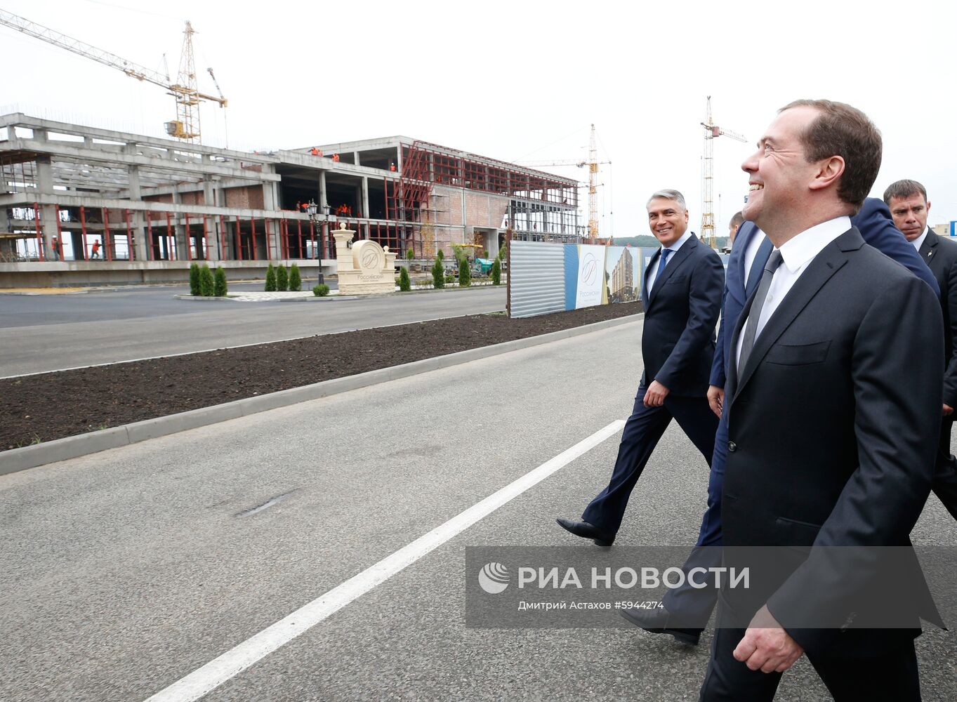 Рабочая поездка премьер-министра РФ Д. Медведева в Ставрополь