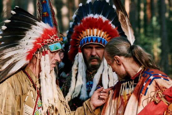 Фестиваль индейской культуры в Ленинградской области