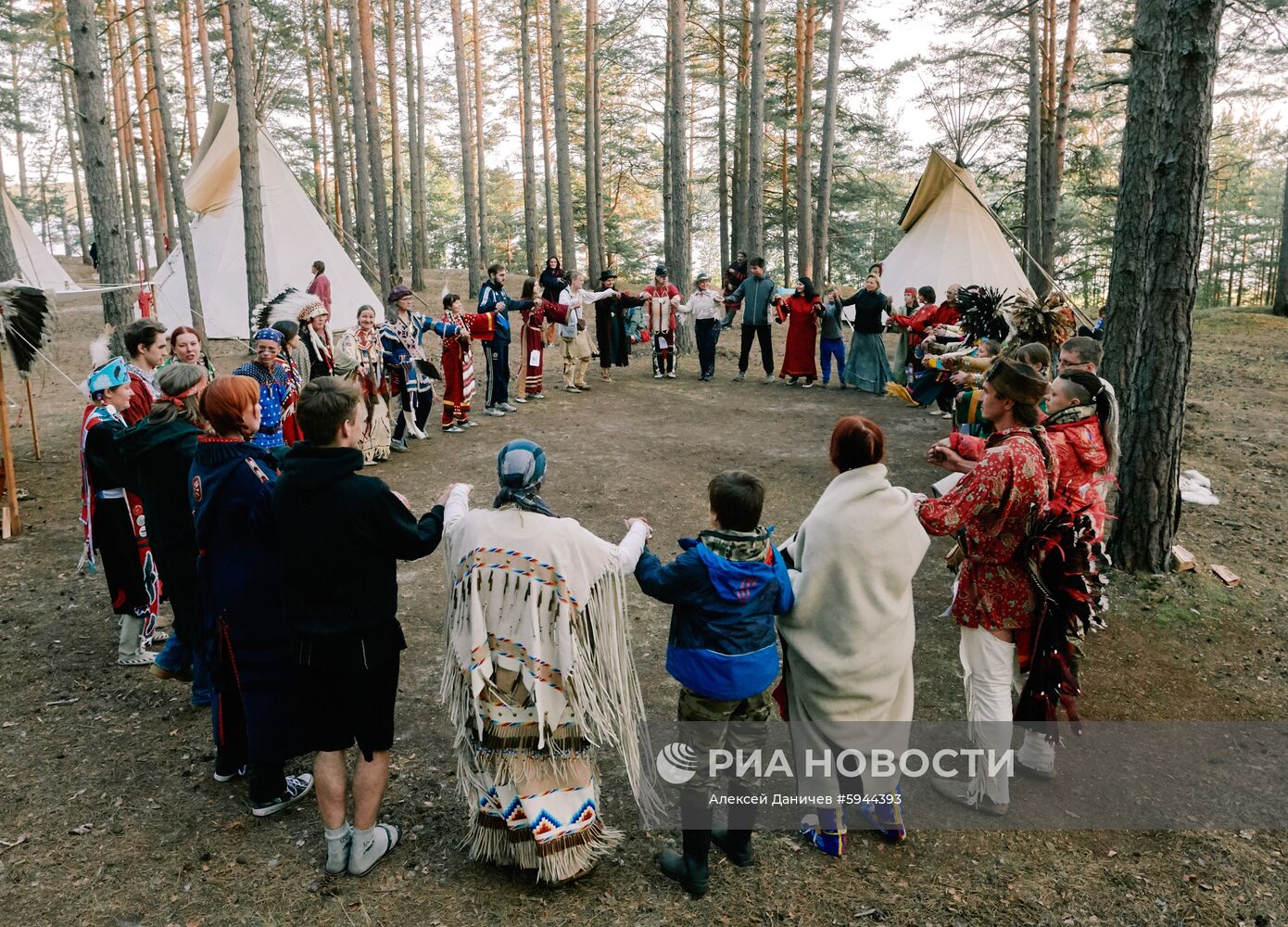 Фестиваль индейской культуры в Ленинградской области