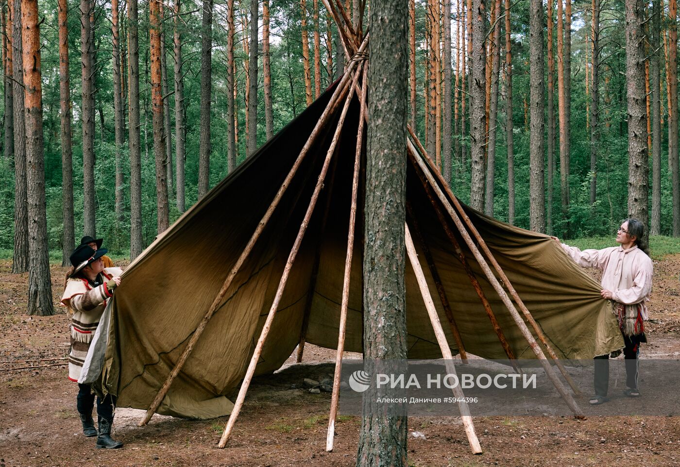 Фестиваль индейской культуры в Ленинградской области
